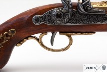 Replika francuski pistolet na stojaku Denix model 1014L+800