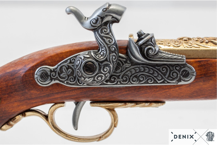 Replika francuski pistolet w pudełku Denix model 1014L+P01