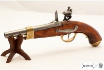 Replika napoleński pistolet na stojaku Denix model 1063+800