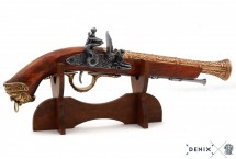 Replika włoski pistolet XVIIIw Denix model 1031 L