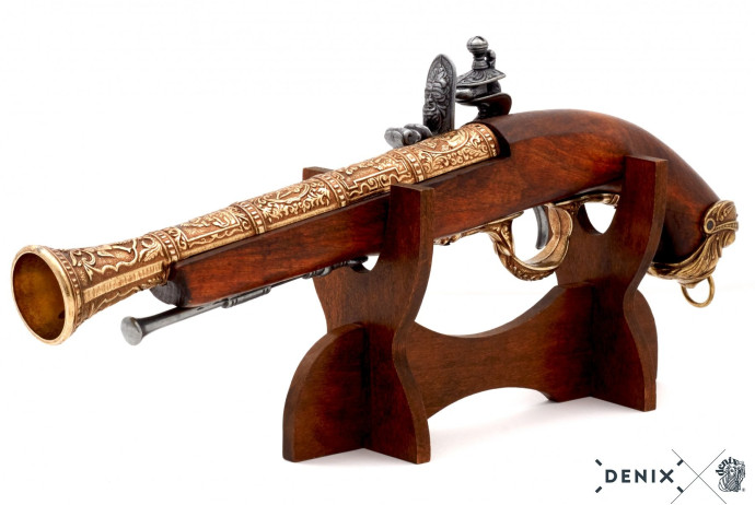 Replika włoski pistolet XVIIIw Denix model 1031 L
