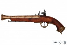 replika włoskiego pistoletu na stojaku Denix model 1031L+800