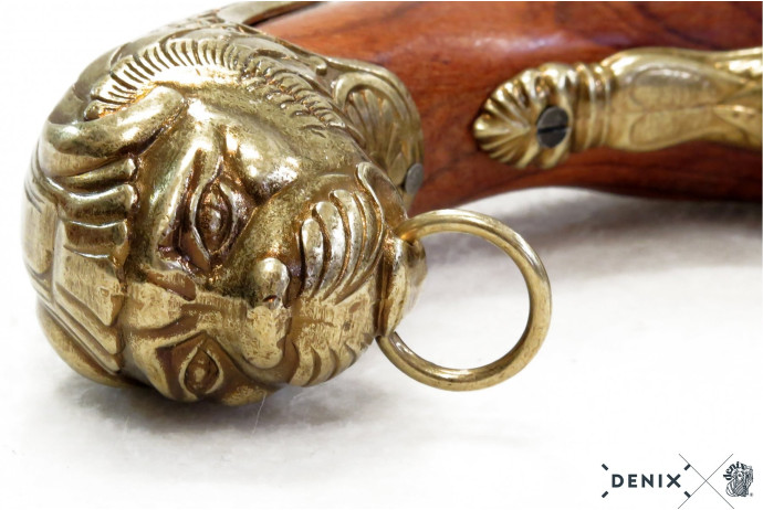 replika pistolet skałkowy XVIIIw Denix model 1043 L