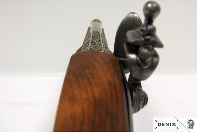 replika pistolet skałkowy VIIIw Denix model 1077 L