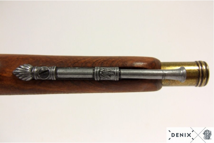 replika pistolet skałkowy VIIIw Denix model 1077 L