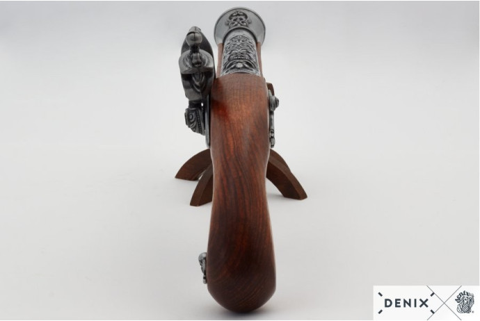 replika piracki garłacz na stojaku Denix model 1126G+800