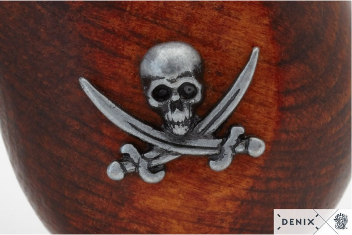 replika piracki garłacz w pudełku Denix model 1126G+P01
