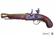 replika leworęczny pistolet skałkowy Denix model 1126 L