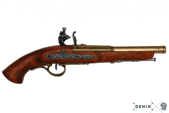 replika napoleoński pistolet skałkowy Denix model 1127 L