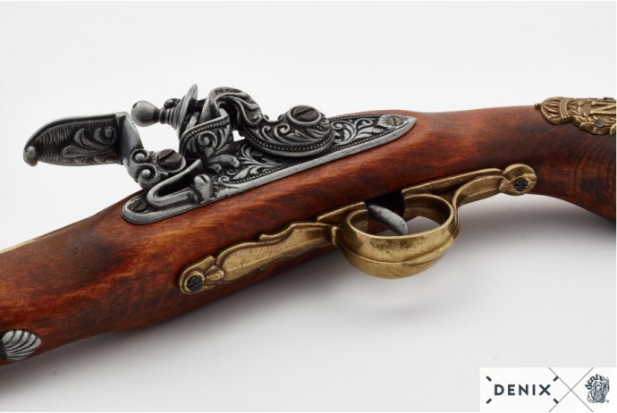 replika napoleoński pistolet skałkowy Denix model 1127 L