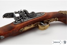 replika napoleoński pistolet w pudełku Denix model 1127L+P01