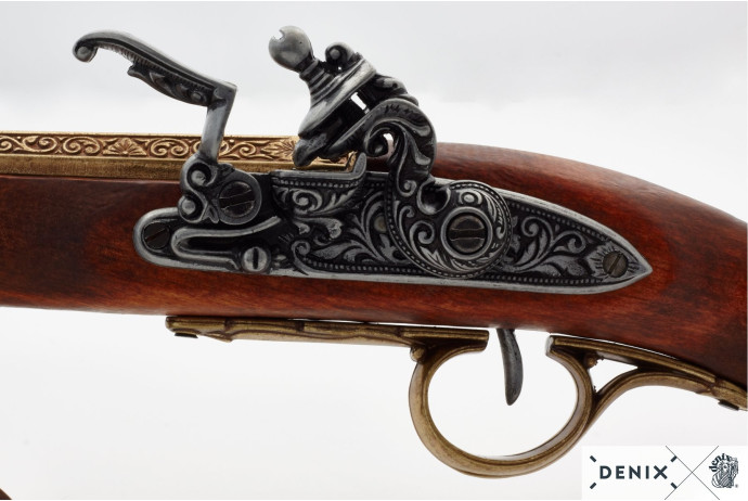 replika napoleoński pistolet w pudełku Denix model 1127L+P02