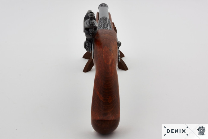 replika piracki pistolet skałkowy Denix model 1129 G