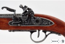 replika piracki pistolet na tablo Denix model 1129G+TM+11G