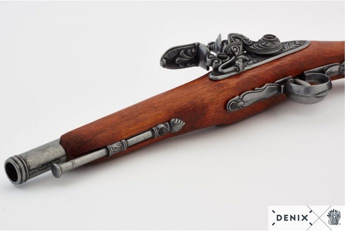 replika piracki pistolet na tablo Denix model 1129G+TM+11G
