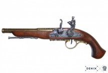 replika piracki pistolet skałkowy Denix model 1129 L