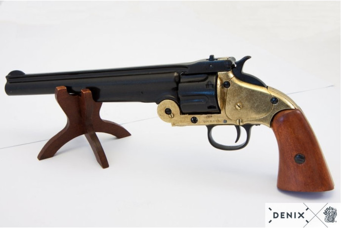 replika rewolwer smith & wesson w pudełku denix model 1008L+P01