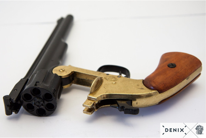 replika rewolwer smith & wesson w pudełku denix model 1008L+P01