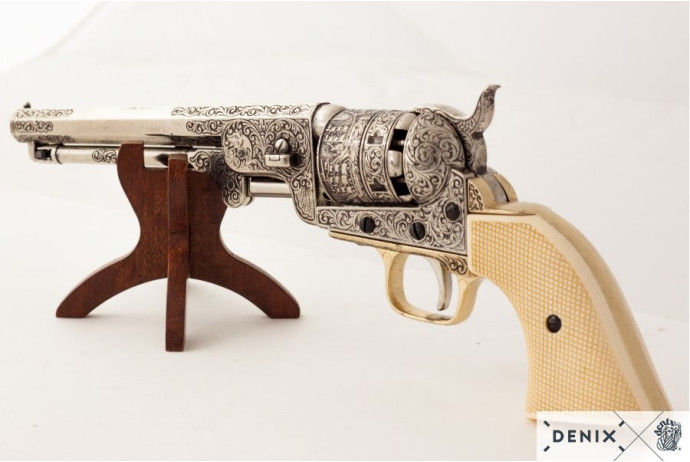 Replika rewolwer kawalerii usa na tablo denix model 1040B+TM+35