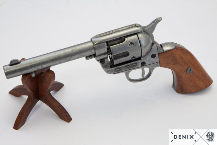 replika rewolwer peacemaker na stojaku denix model 1106G+801