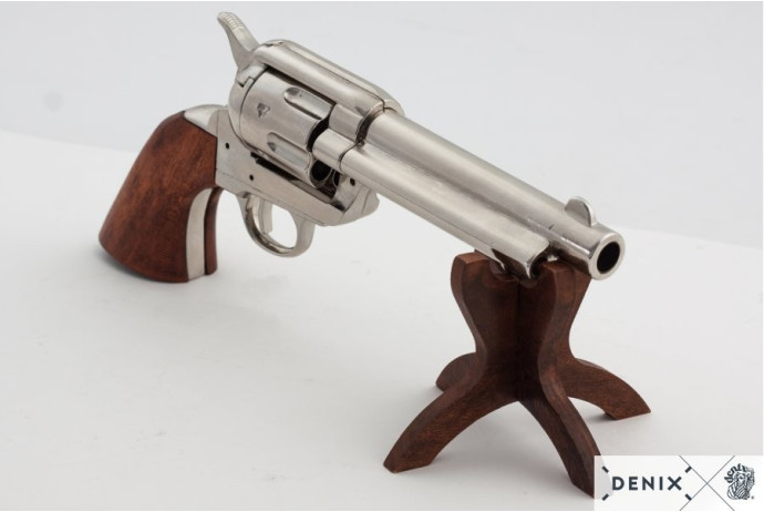 replika rewolwer  peacemaker na stojaku Denix model 1106NQ+800