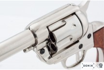 replika rewolwer peacemaker na stojaku denix model 1106NQ+801