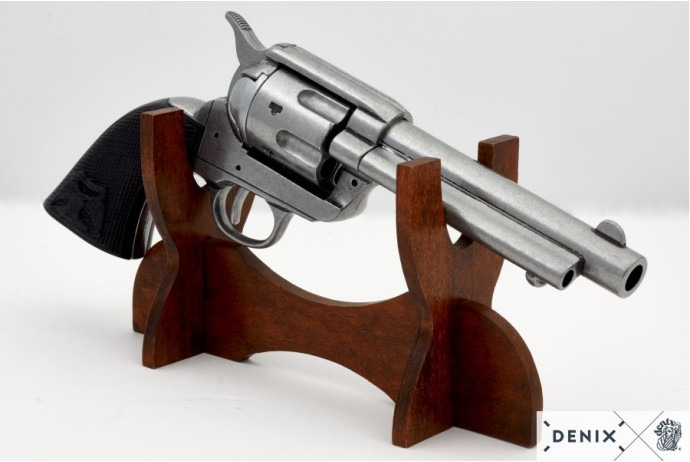 replika rewolwer peacemaker na stojaku denix model 1108G+801