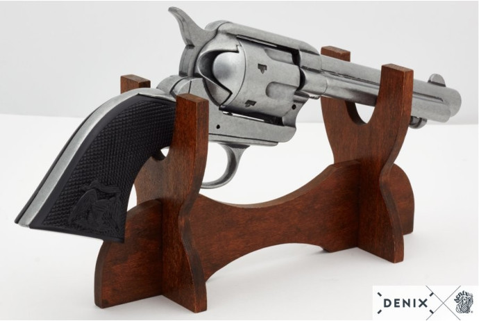 replika rewolwer peacemaker na stojaku denix model 1108G+801