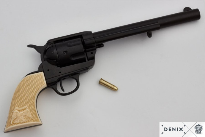 replika rewolwer peacemaker na stojaku denix model 1109N+801