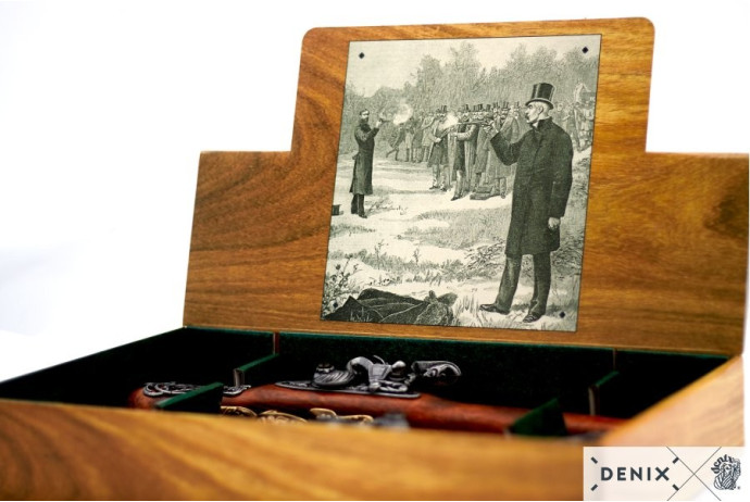 repliki brytyjskich pistoletów w pudełku denix model 2-1196 L