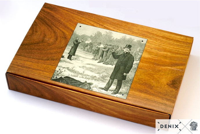 repliki brytyjskich pistoletów w pudełku denix model 2-1196 L