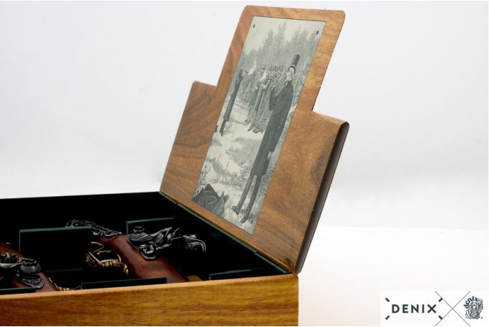 repliki brytyjskich pistoletów w pudełku denix model 2-1196 L