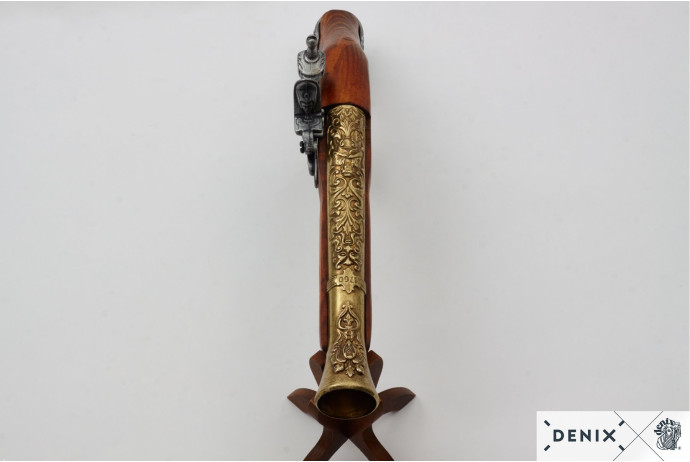 replika angielski garłacz na stojaku denix model 1219L+800