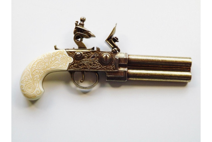REPLIKA ANGIELSKI PISTOLET DWULUFOWY DENIX MODEL 1149 L