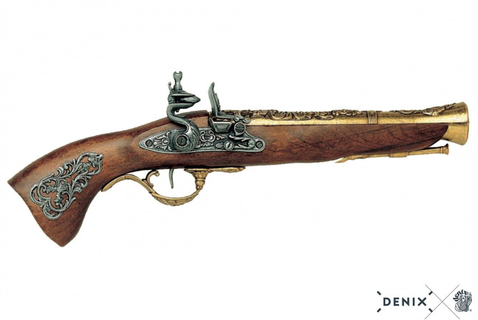 replika austryjacki garłacz na stojaku denix model 1231L+801