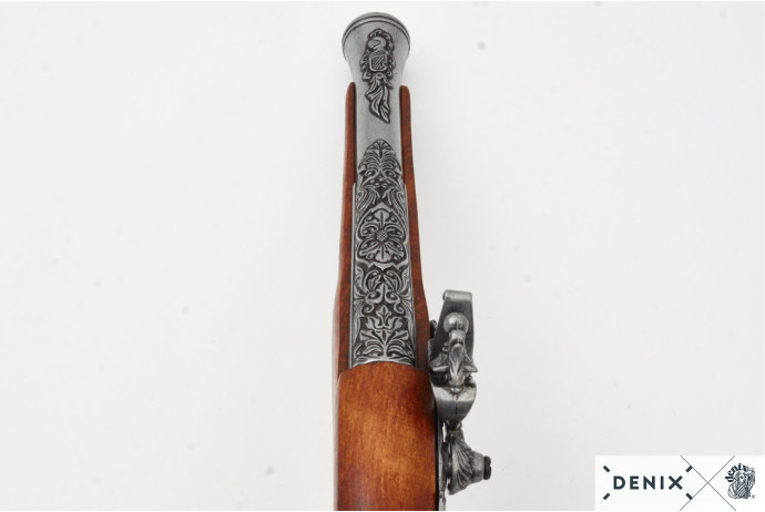 Replika niemiecki pistolet skałkowy Denix model 1260 G