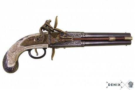 replika angielski pistolet 1750r denix model 1264