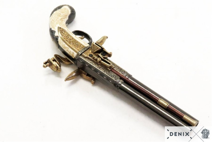 replika angielski pistolet w pudełku denix model 1264+P01