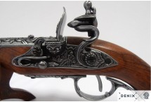 replika leworęczny pistolet w pudełku denix model 1296G+P01