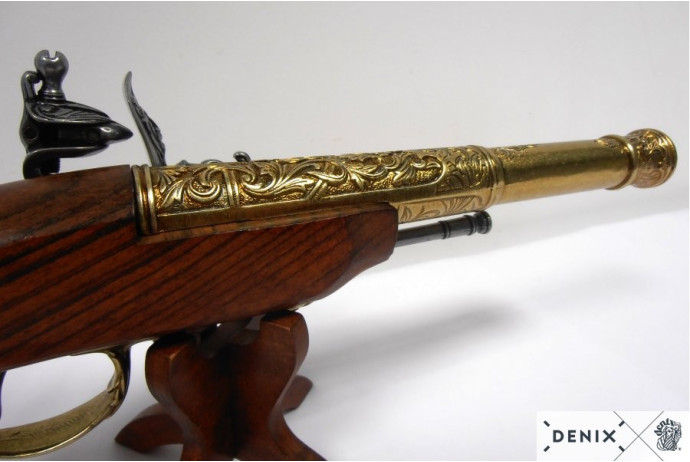 replika leworęczny pistolet w pudełku denix model 1296L+P02